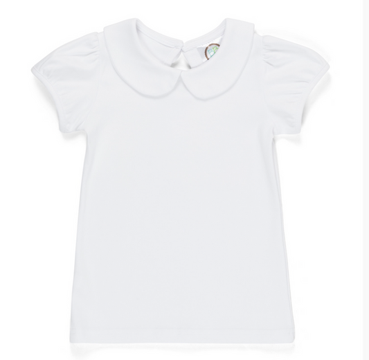 Blank Girl's SS Peter Pan Collar
