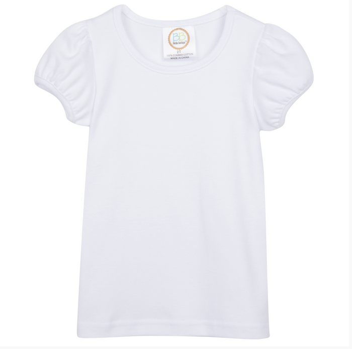 Blank Girl's SS Ruffle Tee