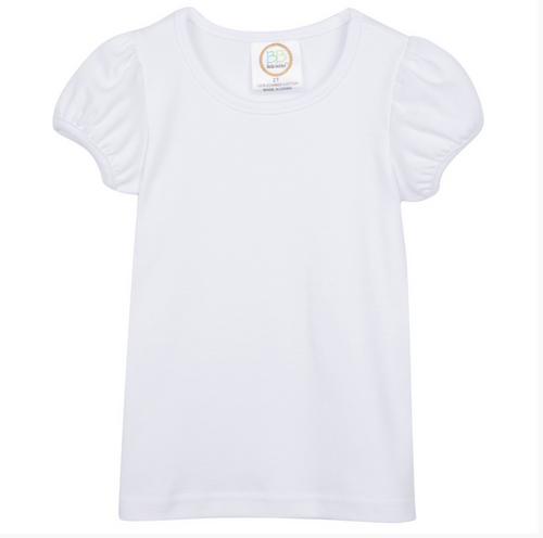 Blank Girl's SS Ruffle Tee