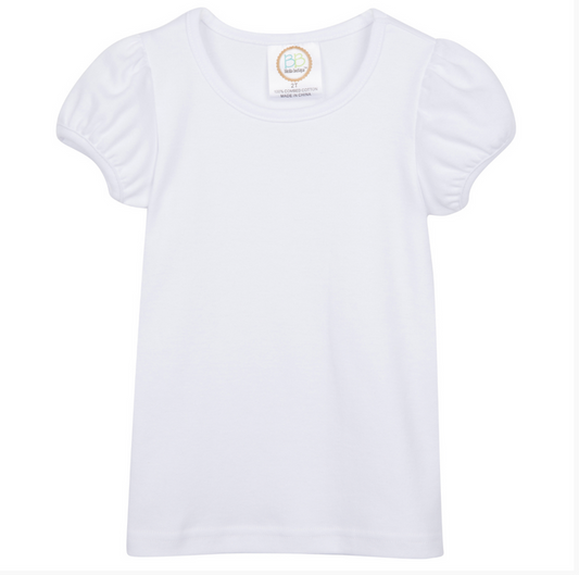 Blank Girl's SS Ruffle Tee
