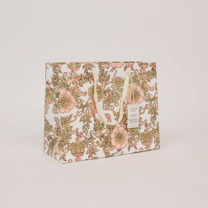 Block Printed Gift Bags (Medium) - Terracotta - Magnolia Lane co. Home + Garden + Gift