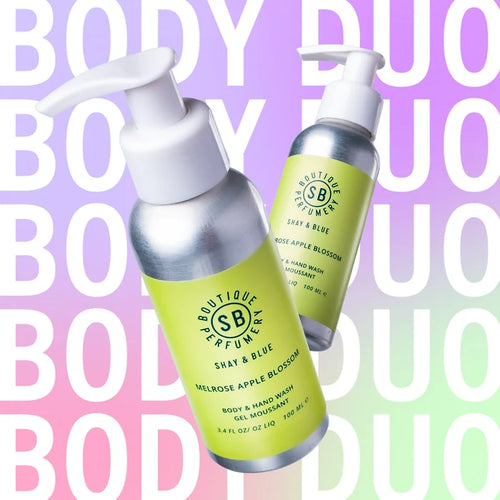 Body Duo  – Clean all-gender scent from Shay & Blue.