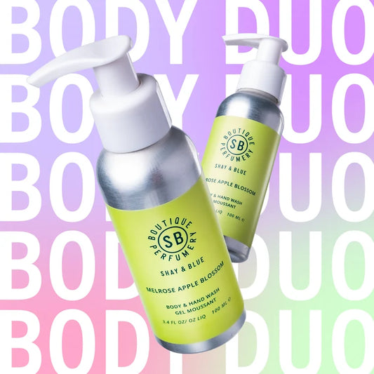 Body Duo  – Clean all-gender scent from Shay & Blue.