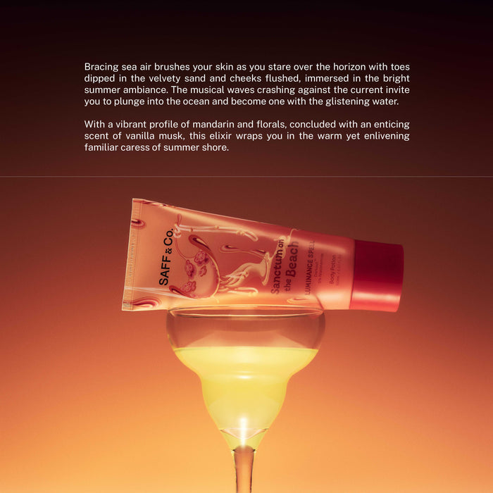 Body Potion Sanctum on the beach