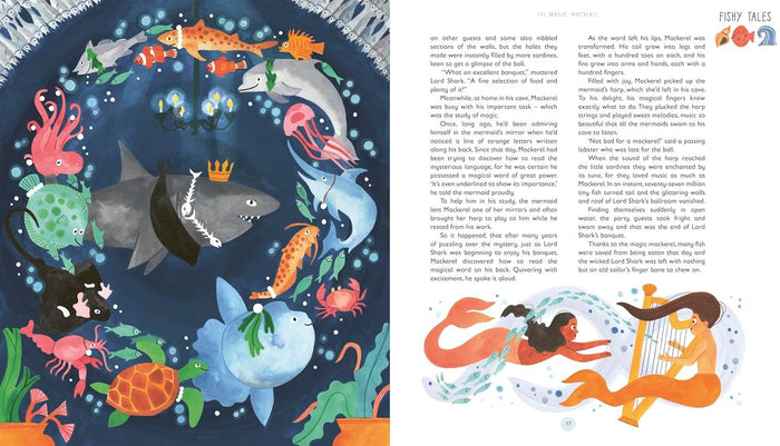 Book - Ocean Full Of Stories: 50 Folk Tales And Legends - Spread 4