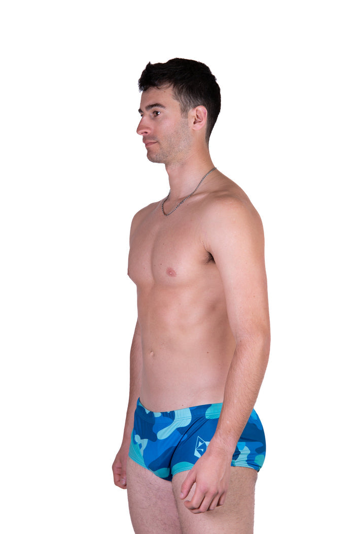 Boxer de bain  - Camo Blue (Outlet)