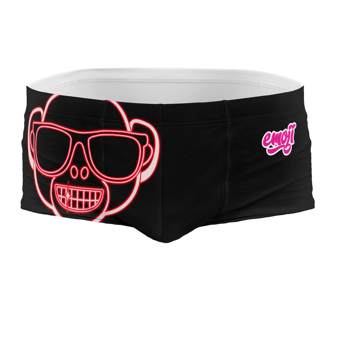 Boxer de bain - Emoji Monkey Neon