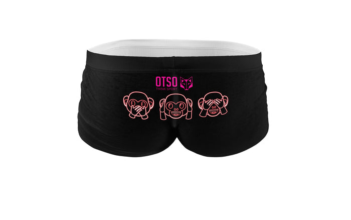 Boxer de bain - Emoji Monkey Neon