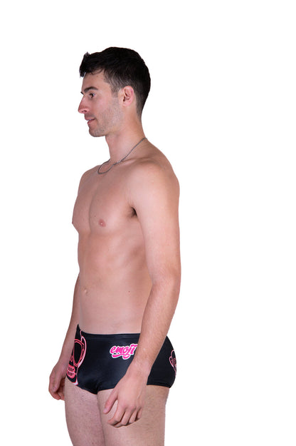 Boxer de bain - Emoji Monkey Neon