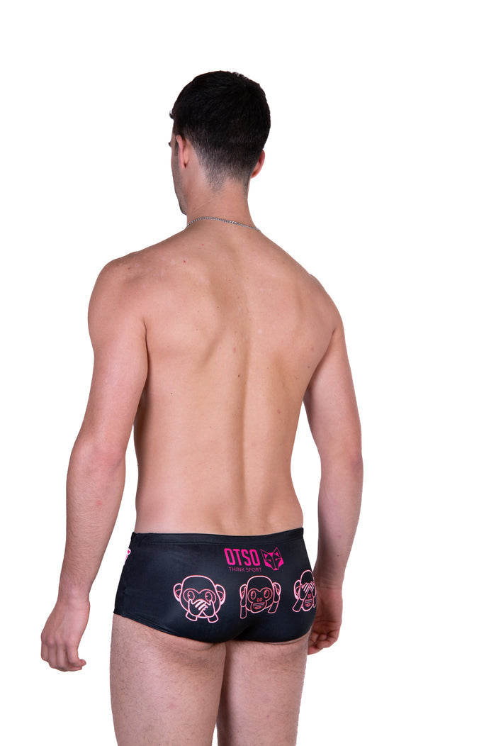 Boxer de bain - Emoji Monkey Neon