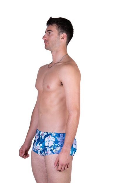 Boxer de bain - Swim Bike Run Flower