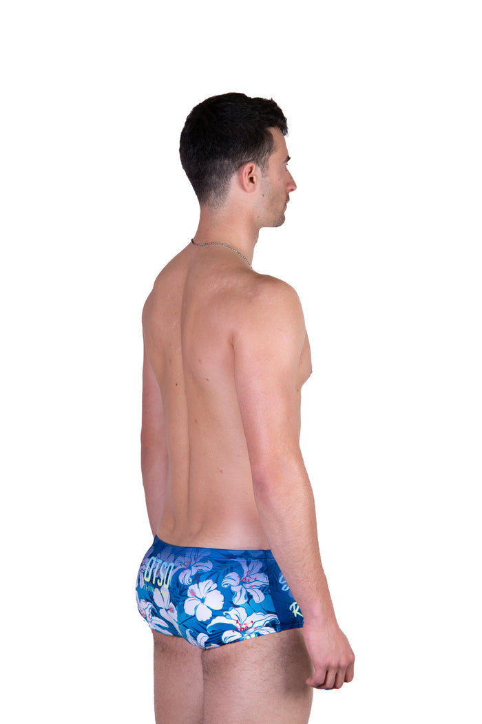 Boxer de bain - Swim Bike Run Flower