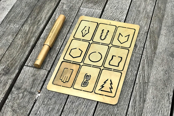 Brass Paper Clip Set