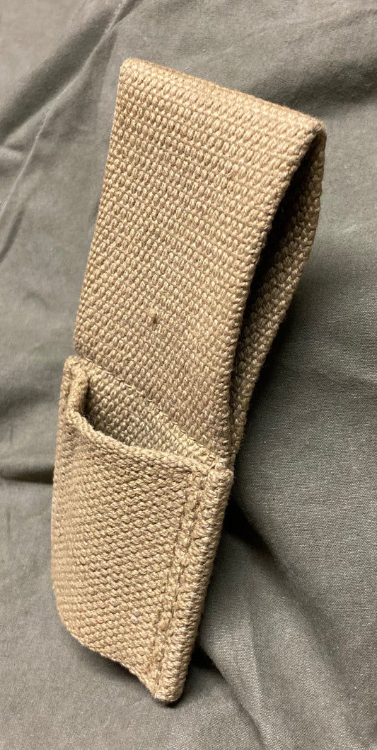 British P37 Frog for Linesman Pliers / Cutter Tool – Khaki Cotton, WWII & Postwar Surplus