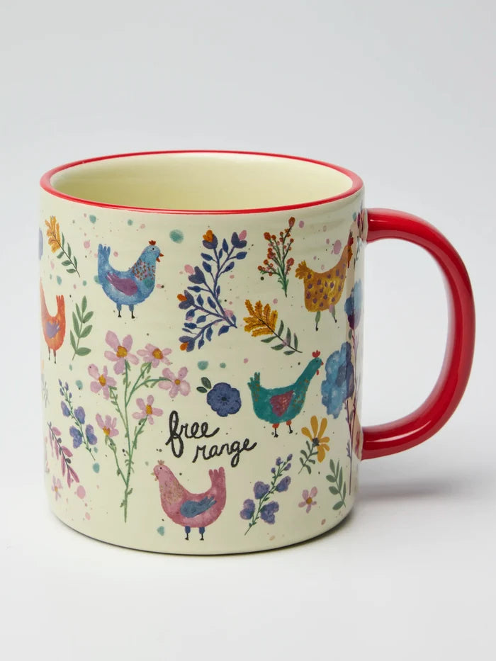 Bungalow Mug - Free Range Chickens-view 3