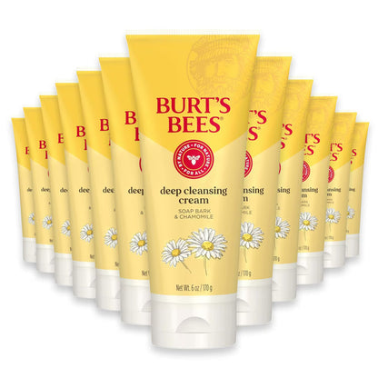 Burt’s Bees Deep Cleansing Cream Facial Cleanser - 6 oz - 18 Pack