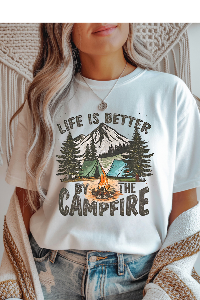 By The Campfire Graphic Tee