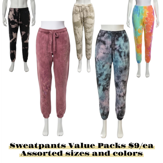 CamoDYED Sweatpants Value Pack / 10 Assorted Pieces