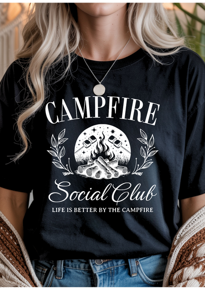 Campfire Social Graphic Tee