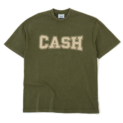 Campus S/S T-Shirt (Washed Olive) (S)