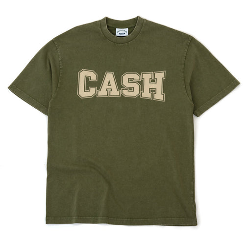 Campus S/S T-Shirt (Washed Olive) (S)