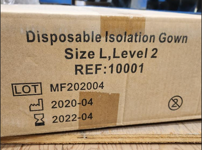 Canadian Polypropylene Disposable Gowns – White | Bulk Buy & Single Units