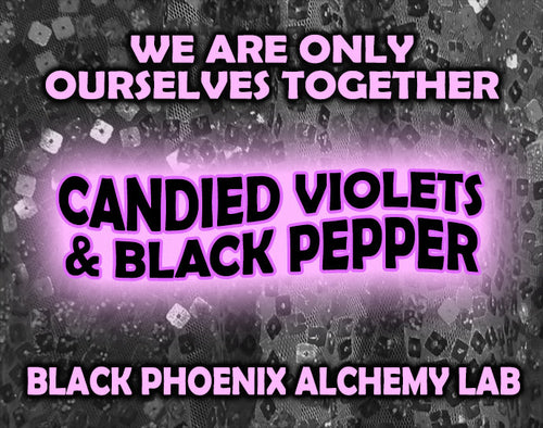 Candied Violets and Black Pepper Perfume Oil