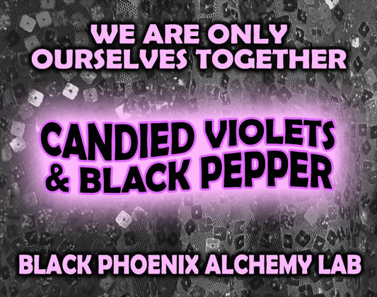 Candied Violets and Black Pepper Perfume Oil