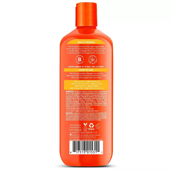 Cantu Sulfate-Free Cleansing Cream Shampoo with Shea Butter – 13.5 oz - 12 Pack