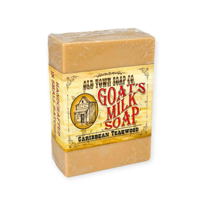 Caribbean Teakwood -Goat's Milk Soap - Old Town Soap Co.