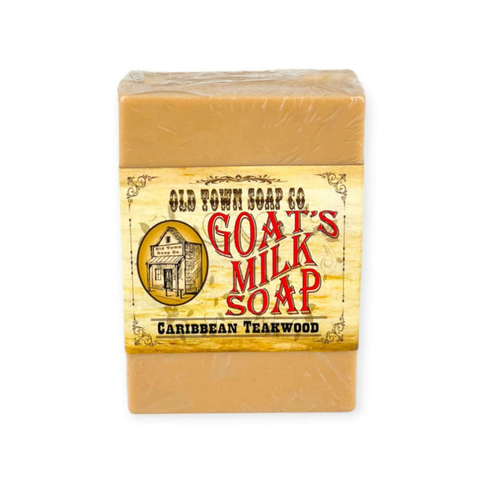 Caribbean Teakwood -Goat's Milk Soap - Old Town Soap Co.