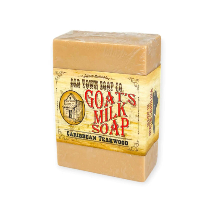 Caribbean Teakwood -Goat's Milk Soap - Old Town Soap Co.
