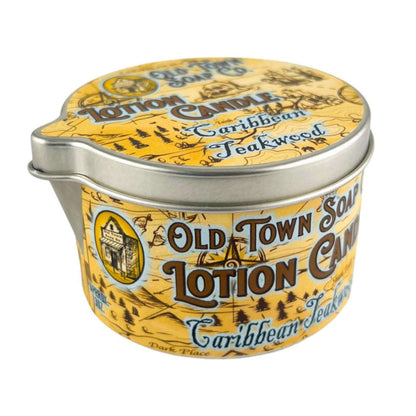 Caribbean Teakwood Lotion Candle - Old Town Soap Co.