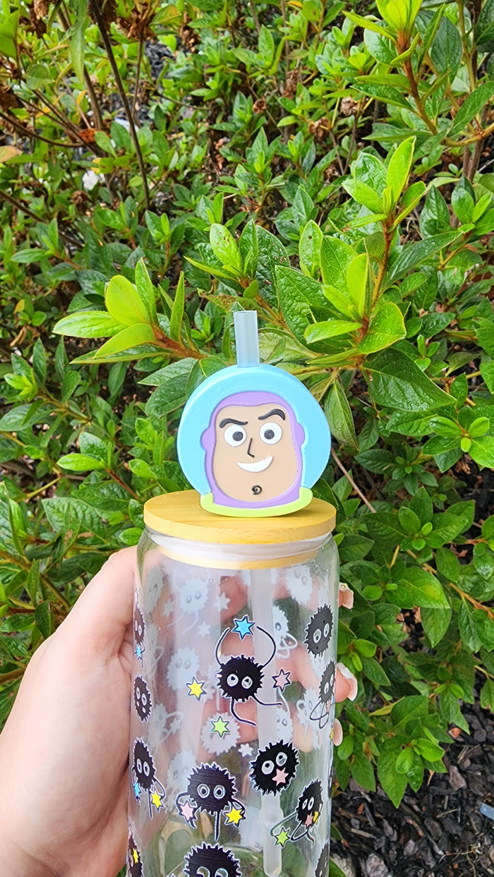 Cartoon Movie Astronaut Straw Topper