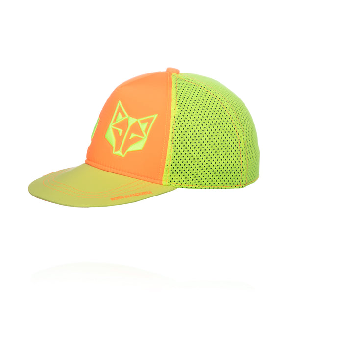 Casquette snapback - Fluo Orange & Fluo Yellow