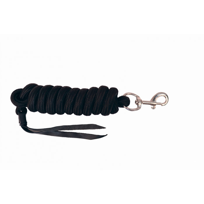 Cavalier Solid Colour PP lead with Leather Straps