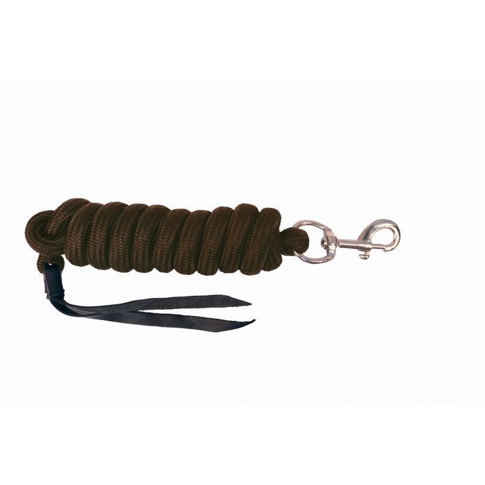 Cavalier Solid Colour PP lead with Leather Straps