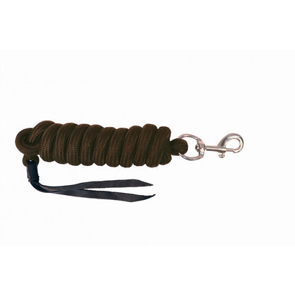 Cavalier Solid Colour PP lead with Leather Straps