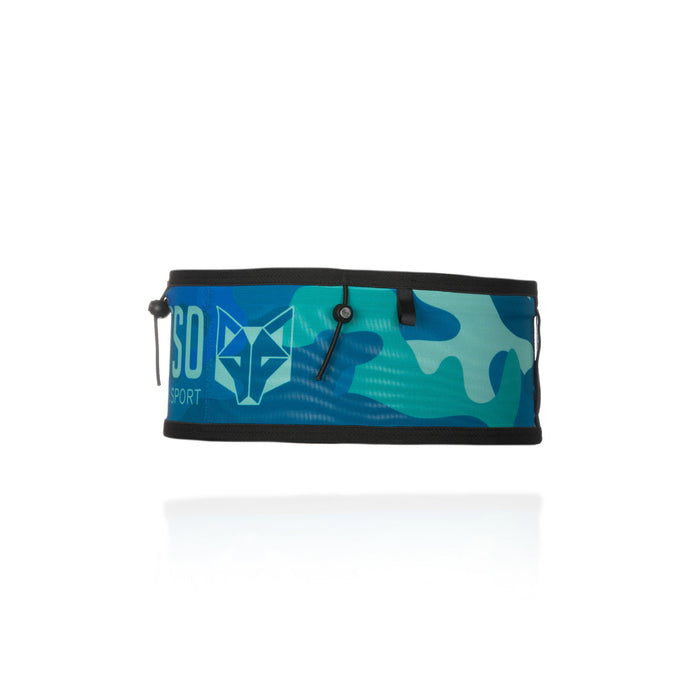 Ceinture de running unisex - Camo Blue
