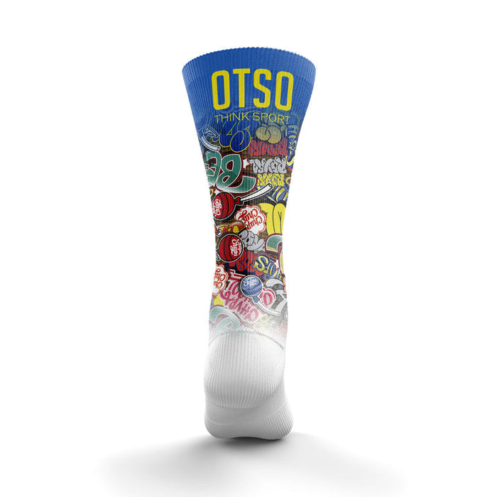 Chaussettes sublimées - Chupa Chups Graffiti