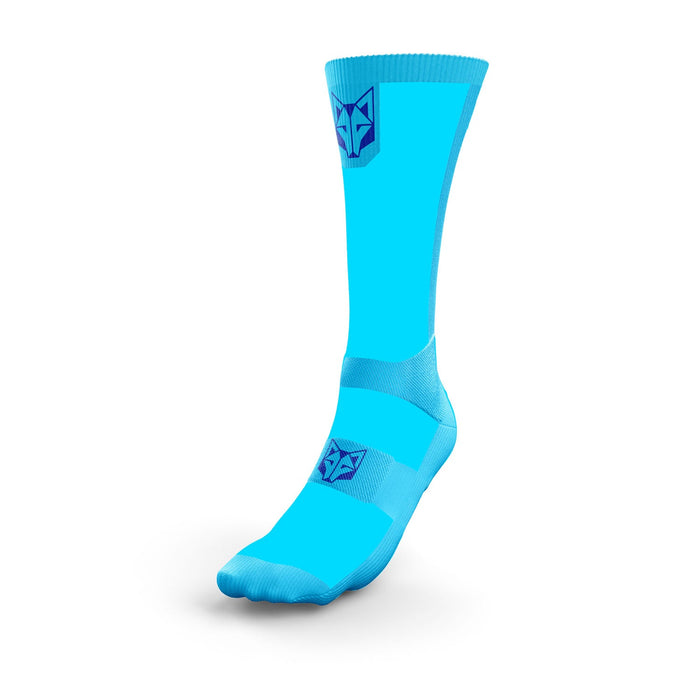 Chaussettes UltraLight- Fluo Blue