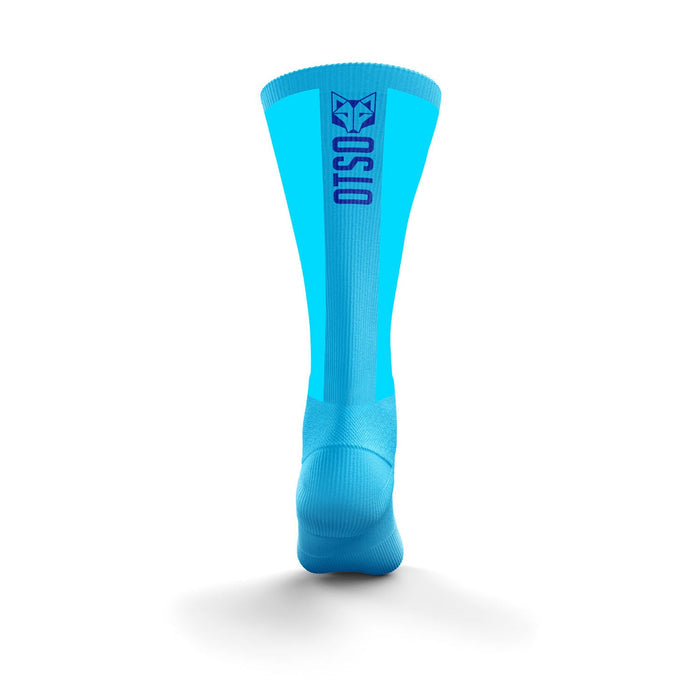 Chaussettes UltraLight- Fluo Blue