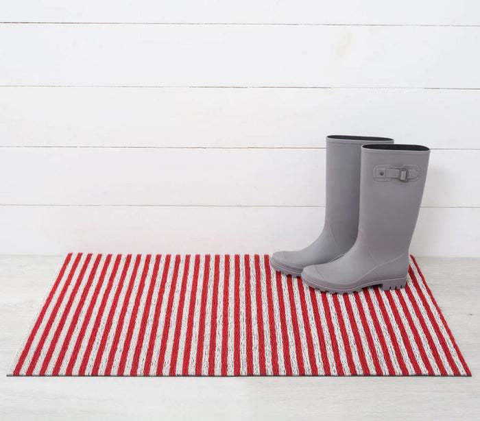Chiliwich Breton Stripe Shag Mats
