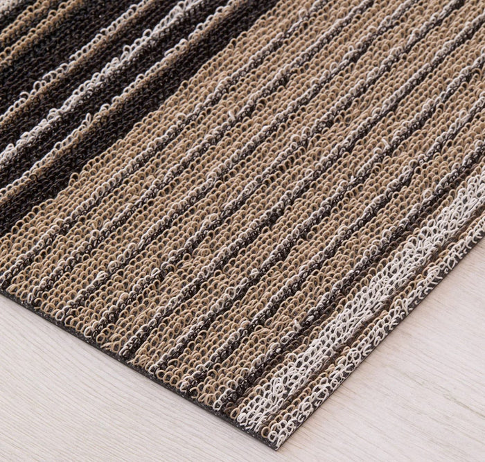 Chiliwich Pleat Stripe Shag Mats