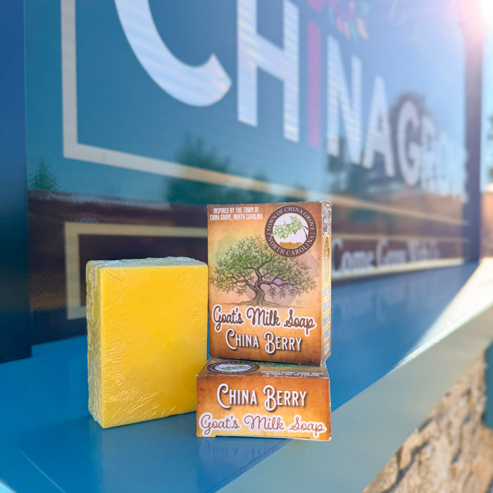 China Berry Goat's Milk Soap - Old Town Soap Co.