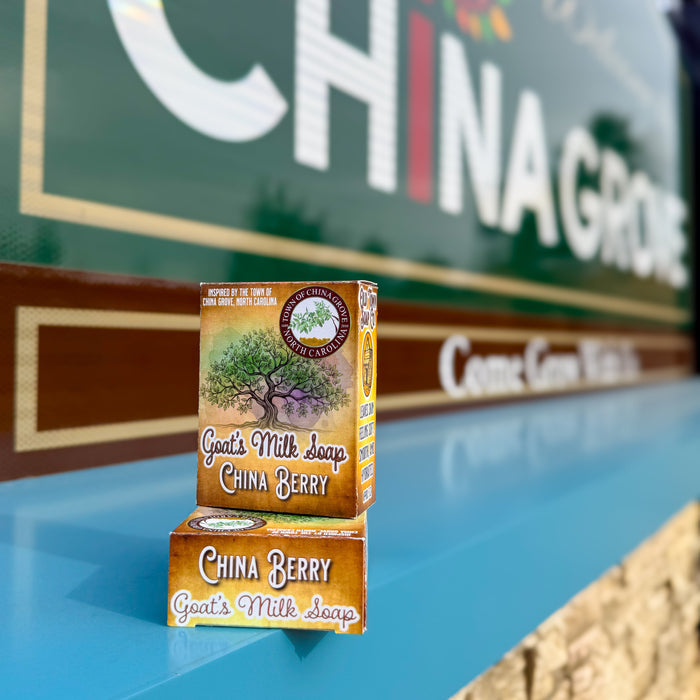 China Berry Goat's Milk Soap - Old Town Soap Co.