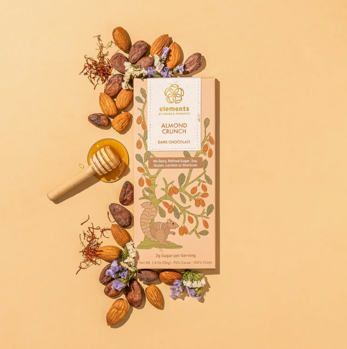 Almond Crunch 75% Dark Chocolate