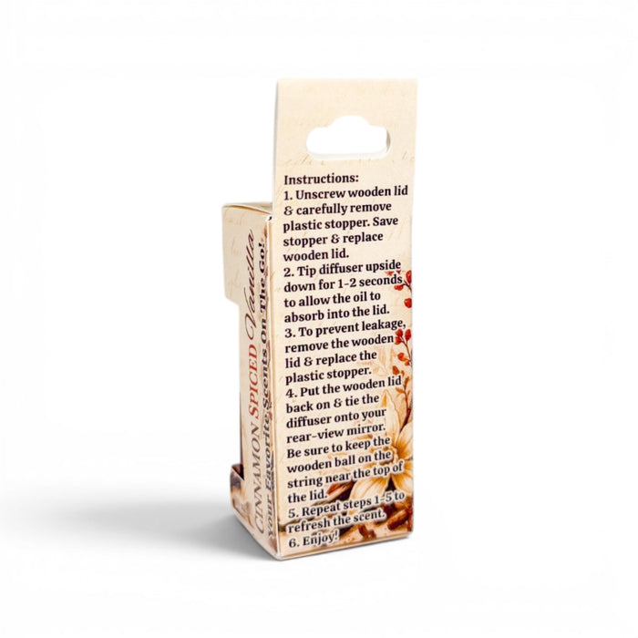 Cinnamon Spiced Vanilla Car Diffuser