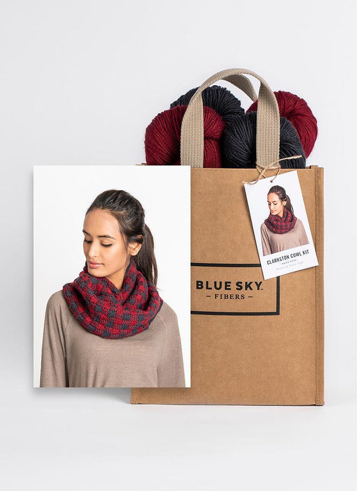 Clarkston Cowl Kit | Blue Sky Fibers