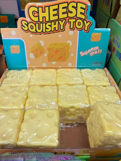 Classic Cheese Slow Rise Squish Toy